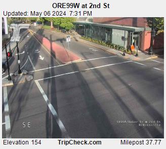 ORE99W at 2nd St